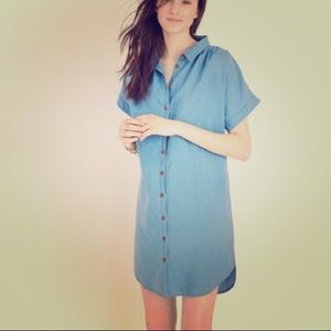 Madewell central chambray dress